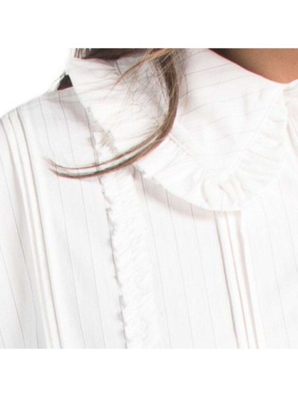 ENDLESS ROSE Plus Pintuck And Ruffle Shirt - Picture 3 of 5